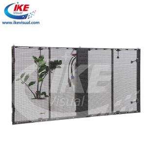 Wholesale Window Glass Digital Billboard LED Screen Outdoor Transparent IP65 from china suppliers