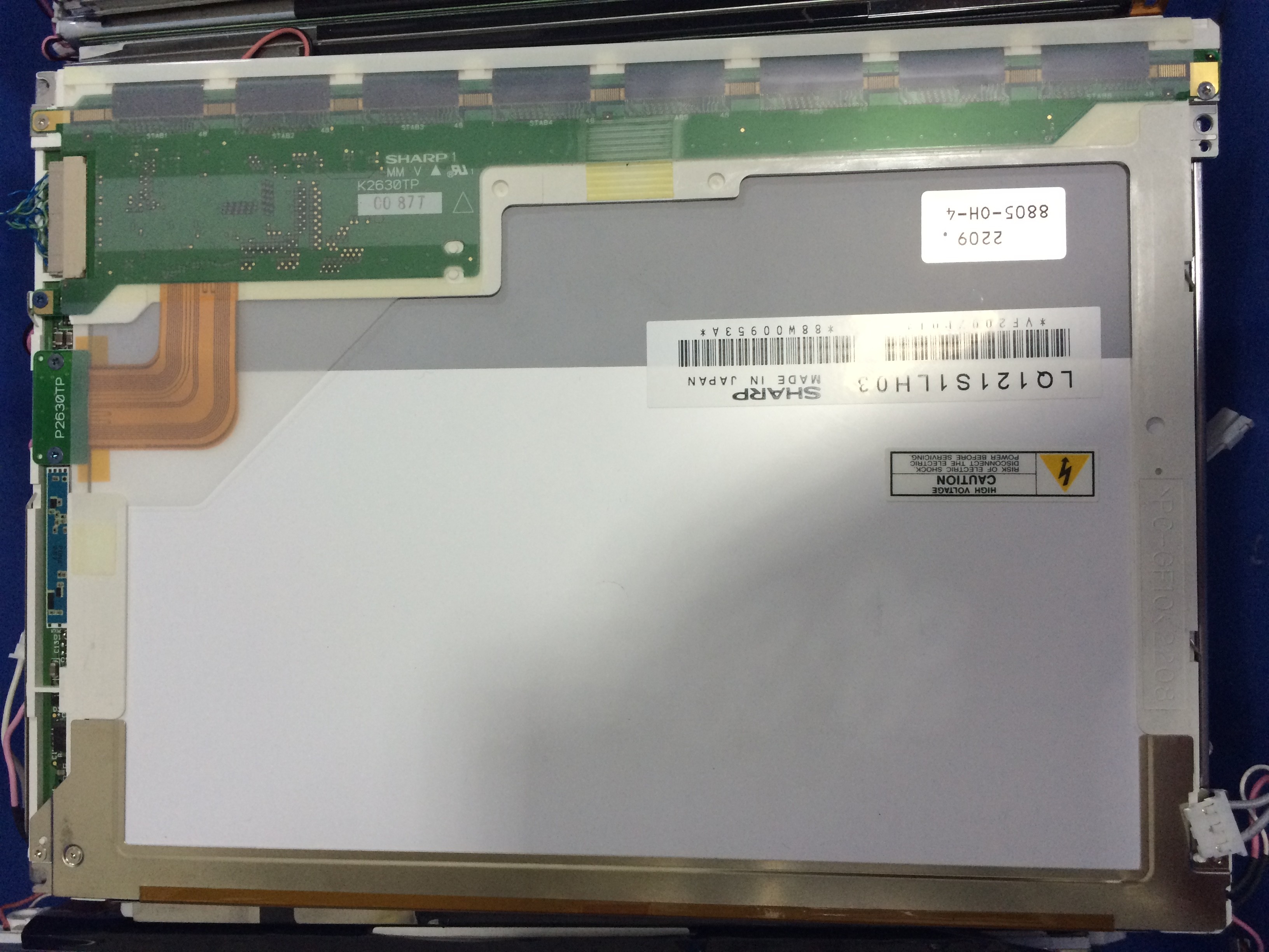 LQ121S1LH03 Sharp 12.1" LCM 800×600RGB INDUSTRIAL LCD DISPLAY