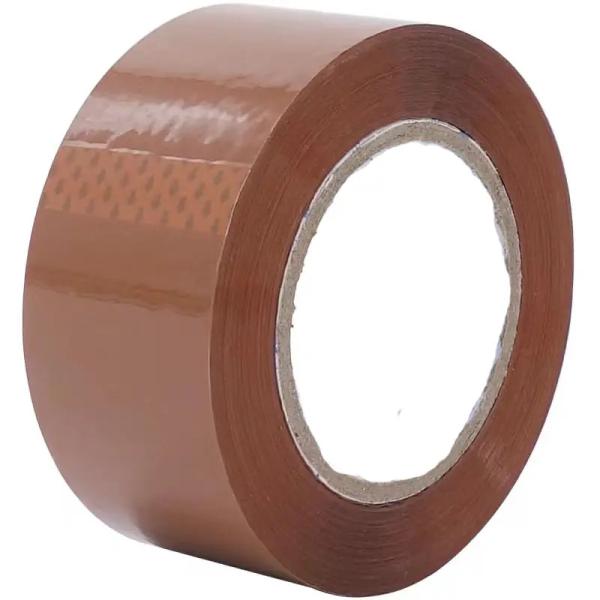 Brown Adhesive Parcel Heavy Duty Bopp Tape For Packaging OPP Strong Self