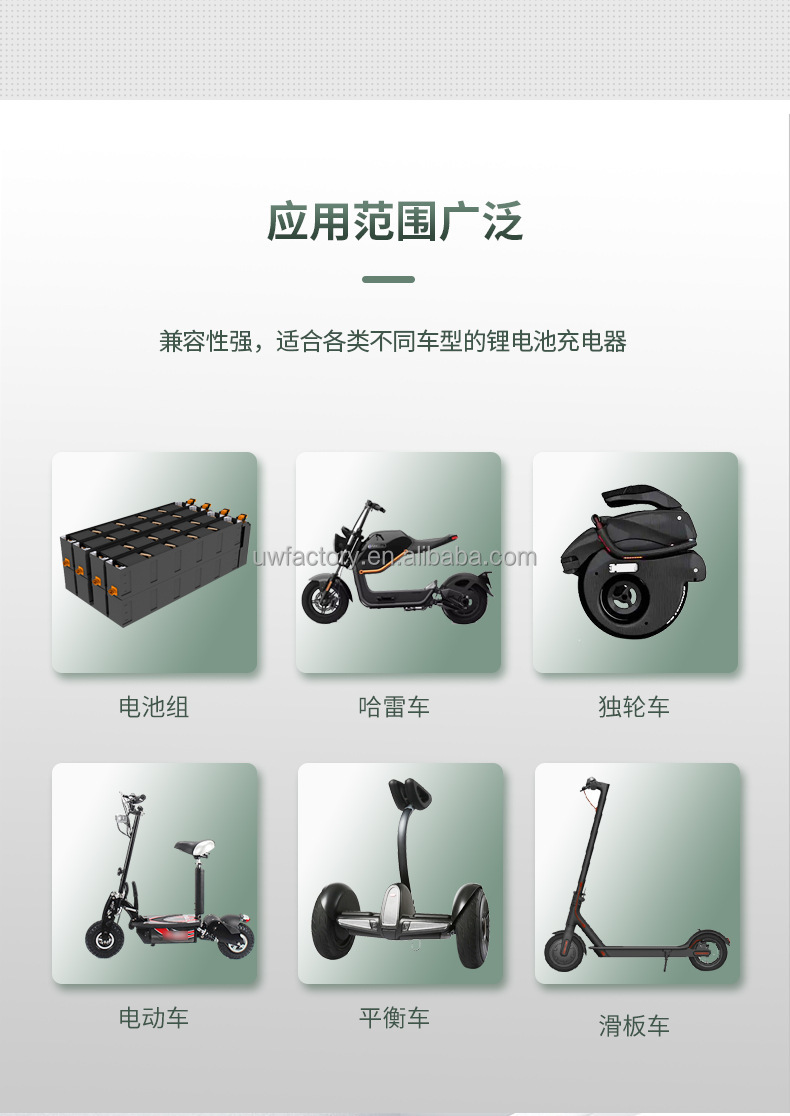 Li-ion Battery Charger for 48v5A Black ABS Smart Electric Scooter Bicycles Charger 14s 16s balance charger lifepo4