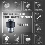 Kitchen sink food waste crusher for household,induction motor,560W whatsapp:
