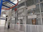 Touch Screen Control Powder Coating Line For Heavy Industry Equipment Customied