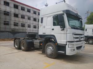 Wholesale White Sinotruk Howo 6x4 Euro 2 Prime Mover Truck With 420 HP Tractor Head from china suppliers