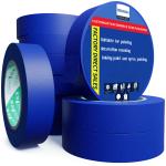 Custom High Temperature Resistance Blue Masking Tape Painting Refinish