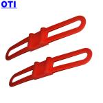 Durable Light Package Included 100% Pure Silicone Elastic Bicycle Rubber Band