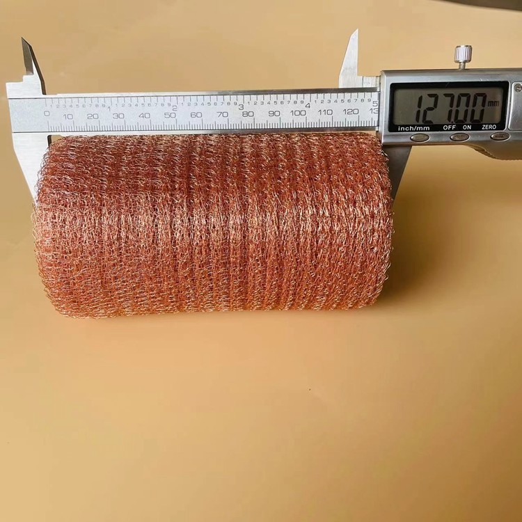 0.25mm 4mmx5mm Stainless Steel Knitted Wire Mesh Gas Liquid Filter Elements