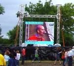 P2.976 Rental LED Display Wall Die Cast Aluminum Cabinet Outdoor