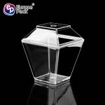 Food grade party supply 2oz disposable plastic dessert cup with lid
