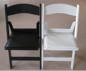 Wholesale White Plastic Folding Chair/ Party Folding Chair/ Wedding Chair/White Wooden Chair from china suppliers