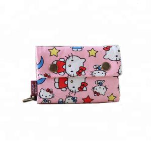 Wholesale ROHS Fadeless Zippered Coin Purse Hello Kitty Mini Canvas 26.5x10x13CM from china suppliers
