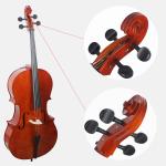 Handmade/Advanced Solid Wood Cello High Quality Aca500 The high carbon steel
