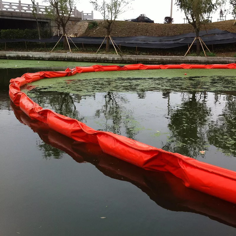 PVC Floating Silt Curtains Turbidity Fence Eco Friendly