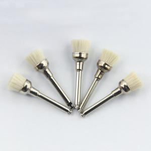 Wholesale Latch Prophy Cups Dental Polishing Brush Soft Goat Hair White Color Bowl Shape from china suppliers