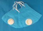 99% BFE Filtration Blue Earloop N95 Disposable Face Mask With Valve