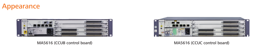 Huawei Smartax Ma5616 H831UP2AA Uplink Board Multi Dwelling Unit