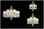 Clear Or Colourful Custom Creative Glass Chandeliers Contemporary Chandeliers