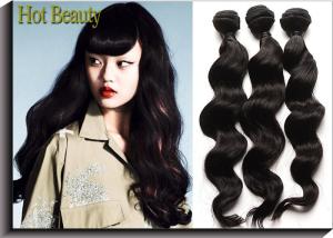 Wholesale Natural Wave Cambodian Virgin Hair Kinky Curl For Lady / Cambodian Hair Weave Bundles from china suppliers