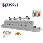 Stainless Steel Continuous Tunnel Dryer Sterilization Machine Microwave