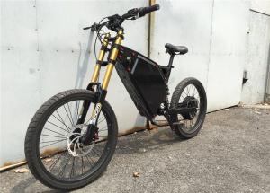 Wholesale High Speed Full Suspension Adult Electric Bike , Stealth Bomber Ebike For All Terrain from china suppliers