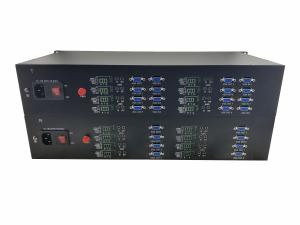 Wholesale 8 CH rack 1080P/60Hz VGA fiber Optic Converter /Uncompressed to Fiber Video Transmission+data,Available OEM/ODM from china suppliers