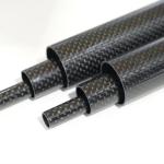 OEM custom carbon fiber spearfishing barrel for fishing rod round shaped carbon
