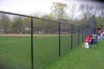 6 Foot Galvanized Chain Link Fence Pvc Coated Green Black Hot Dipped Diamond