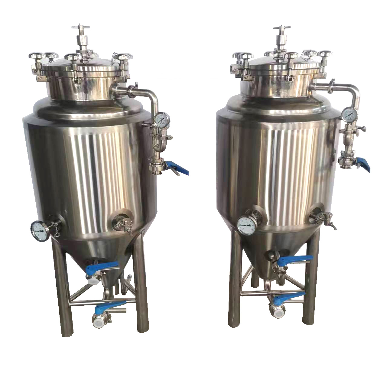 Beer Brewing Equipment Easy To Operate Stainless Steel 100L Beer Fermentation Tank
