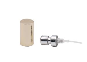 Wholesale Aluminum Mini Gold Sprayer Mist Atomizer Pump 0.075ml Output Per Press from china suppliers