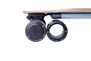 Wholesale Dual hub motors in-wheel I-Wonder SK-E2 electric longboard Led light electric skateboard from china suppliers