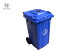 100 Lt Plastic Rubbish Bins Waste Wheelie Bin 120 Litre With Lock And Rubber