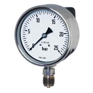 Wholesale Oil Filled Ammonia Refrigerant Pressure Gauge 50mm / 2&quot; 316ss from china suppliers