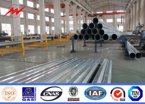 Wholesale ISO 9001 Steel Metal Power Pole For 10M 33kv Transmission Line from china suppliers