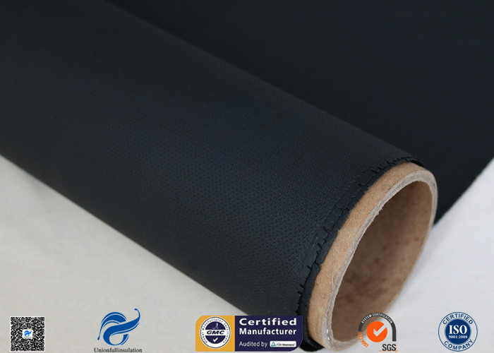 260℃ Satin Weave 80/80g Coating C-glass Silicone Coated Fiberglass Fabric 0.45mm