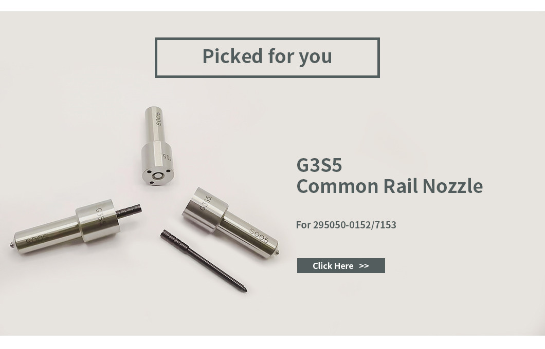 G3S10 Denso Common Rail Nozzle For Injectors Nissan 295050-030# / 16600-5X00A
