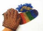 Stainless Steel Chain Mail Gaming Dice Bag Chainmail Ring Mesh Packaging Jewelry