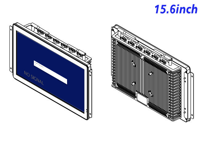 15.6-Inch Monitor for Retail Signage and Equipment Control