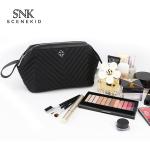 Black Luxury Professional Cosmetic Bag Waterproof Portable Travel