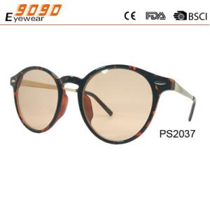 Wholesale New arrival and hot sale of plastic sunglasses,suitable for women from china suppliers