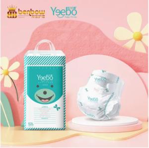 Wholesale Stock Baby diaper pants high quality soft and comfortable disposable diapers from china suppliers