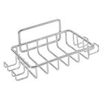 No Drilling Stainless Steel Adhesive Soap Dish Soap Holder for Shower Wall with