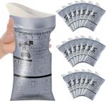 Disposable Urinal Bag, 12/24 Pcs 800ML Emergency Urine Bag, Unisex Urinal Bag,