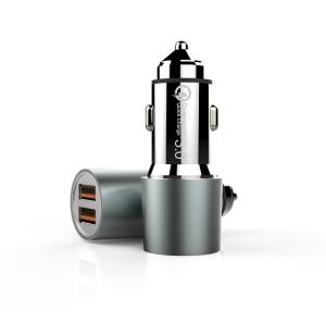 Wholesale Stainless Steel FCC 5V4.8A Cell Phone Car Charger from china suppliers