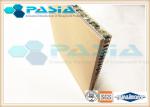 Sandstone Veneer Honeycomb Stone Panels For Showers Decoration Shockproof
