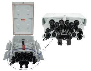 Wholesale Ftth Outdoor 16 Core Fiber Optic Termination Box Pre - Connected IP 65 FDB from china suppliers