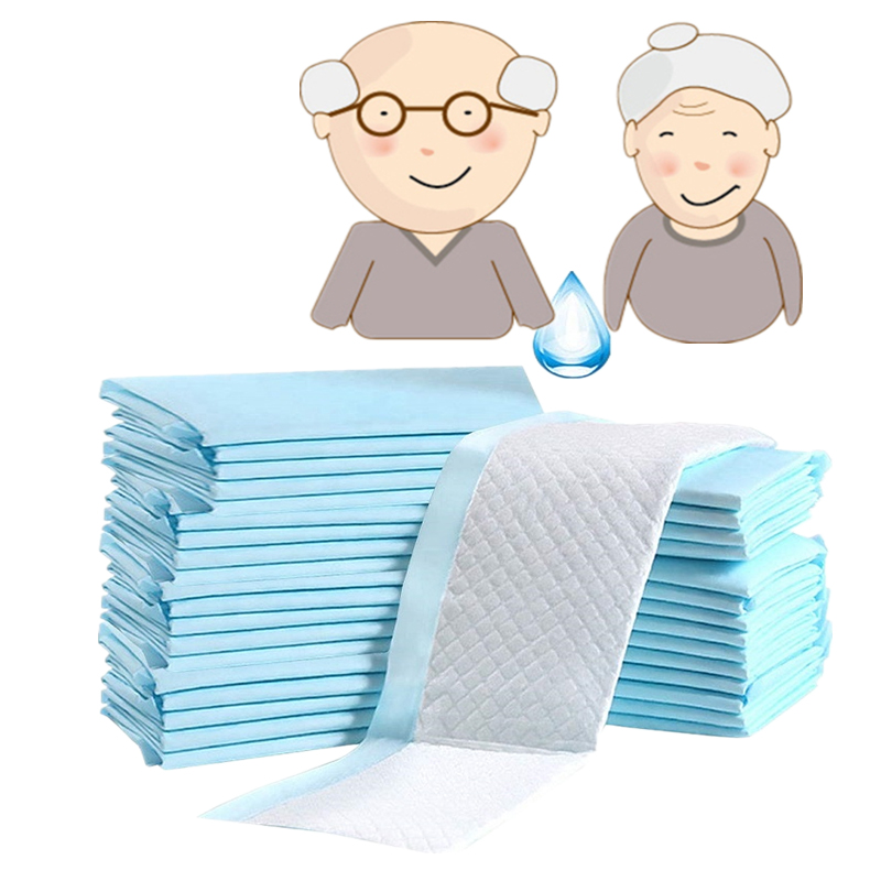 Adult Baby Urine Absorbent Mats OEM Free Sample Disposable Pee Pads with Different Sizes