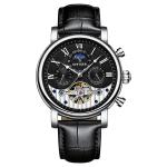 Shock Proof Waterproof Mechanical Watch High Hardness Hardlex Glass