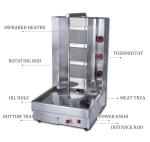 Restaurant Shawarma Toaster Machine 35 KG for Mouthwatering Kebab Grilling