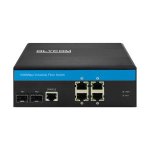 Wholesale Fanless 4 Port Gigabit Poe Switch , High Poe Smart Managed Switch Outdoor from china suppliers