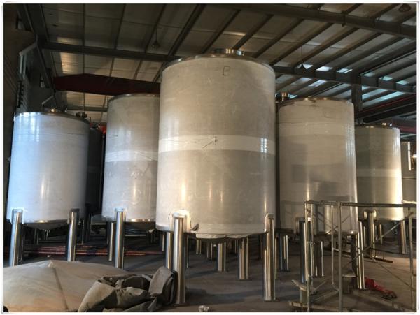 Industrial Gasline / LPG Gas Storage Expansion Tanks With Full Parts Vertical