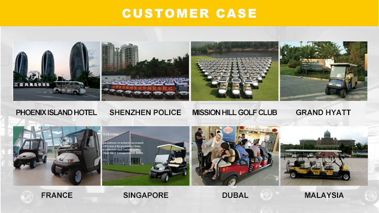 Four Wheel Fuel Type 48 Volt Electric Golf Carts 2 Seater , Charging Time 8-10 Hours 1